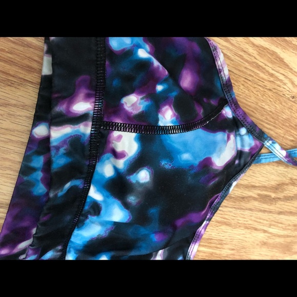 *SOLD* Nicole Miller Tie Dye Sports Bra - Picture 3 of 5